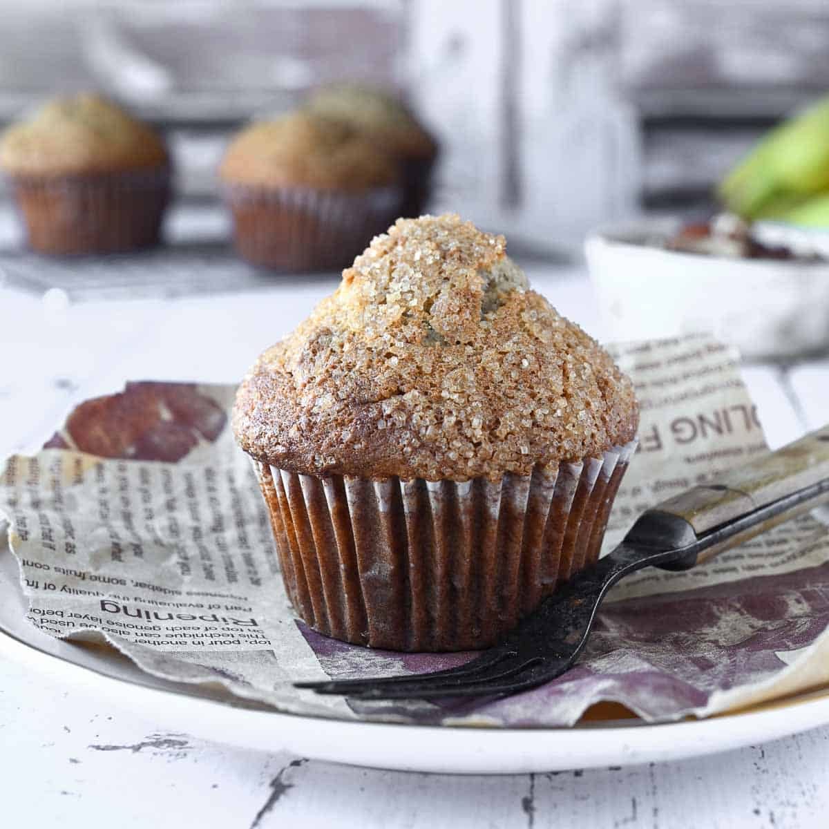 Banana Pecan Muffins