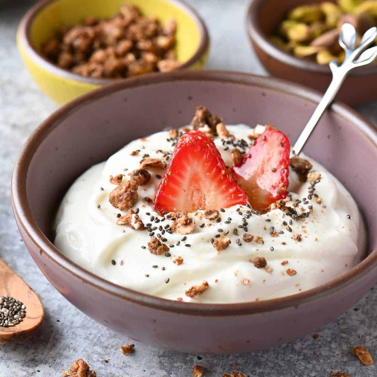 Blended Cottage Cheese Breakfast Bowls