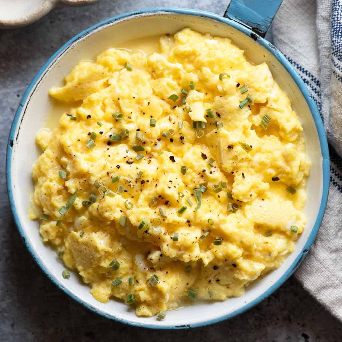 Buttermilk Scrambled Eggs
