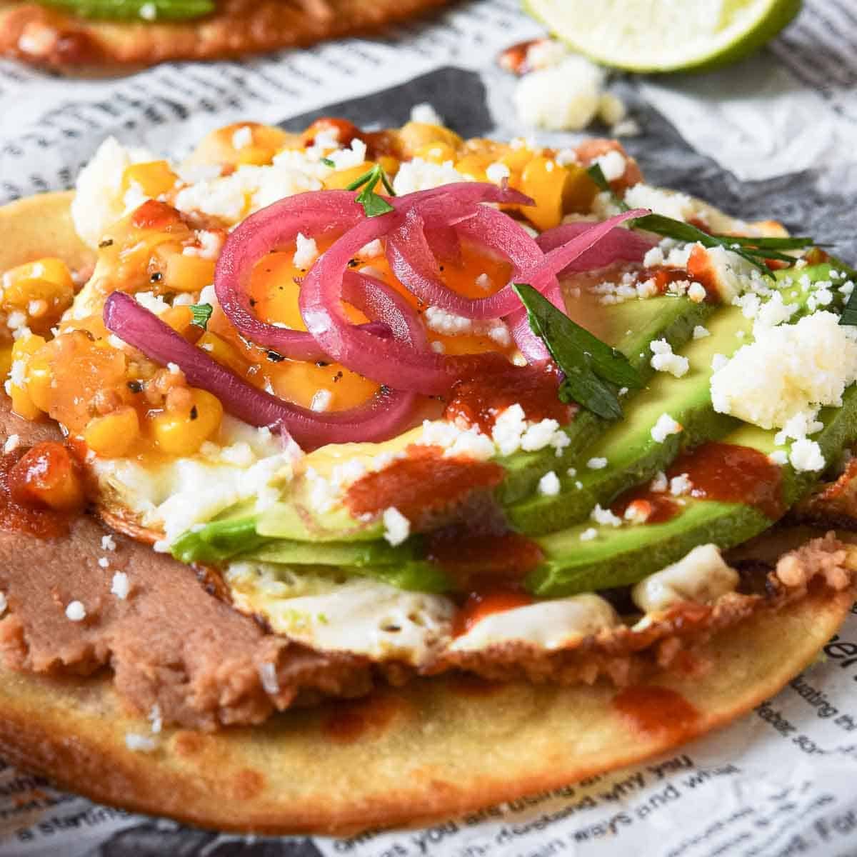 Huevos Rancheros Tostadas