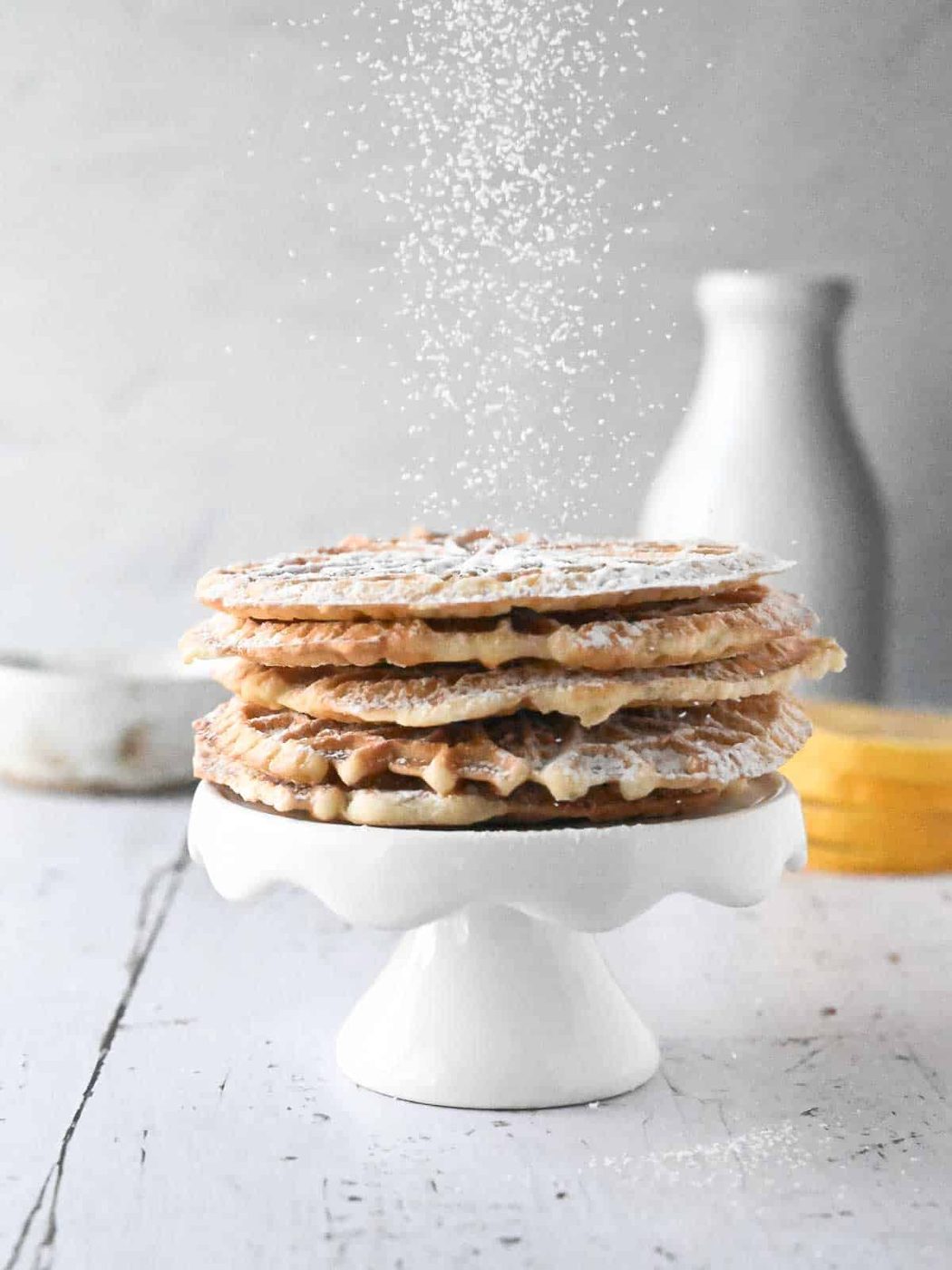 Lemon Pizzelle