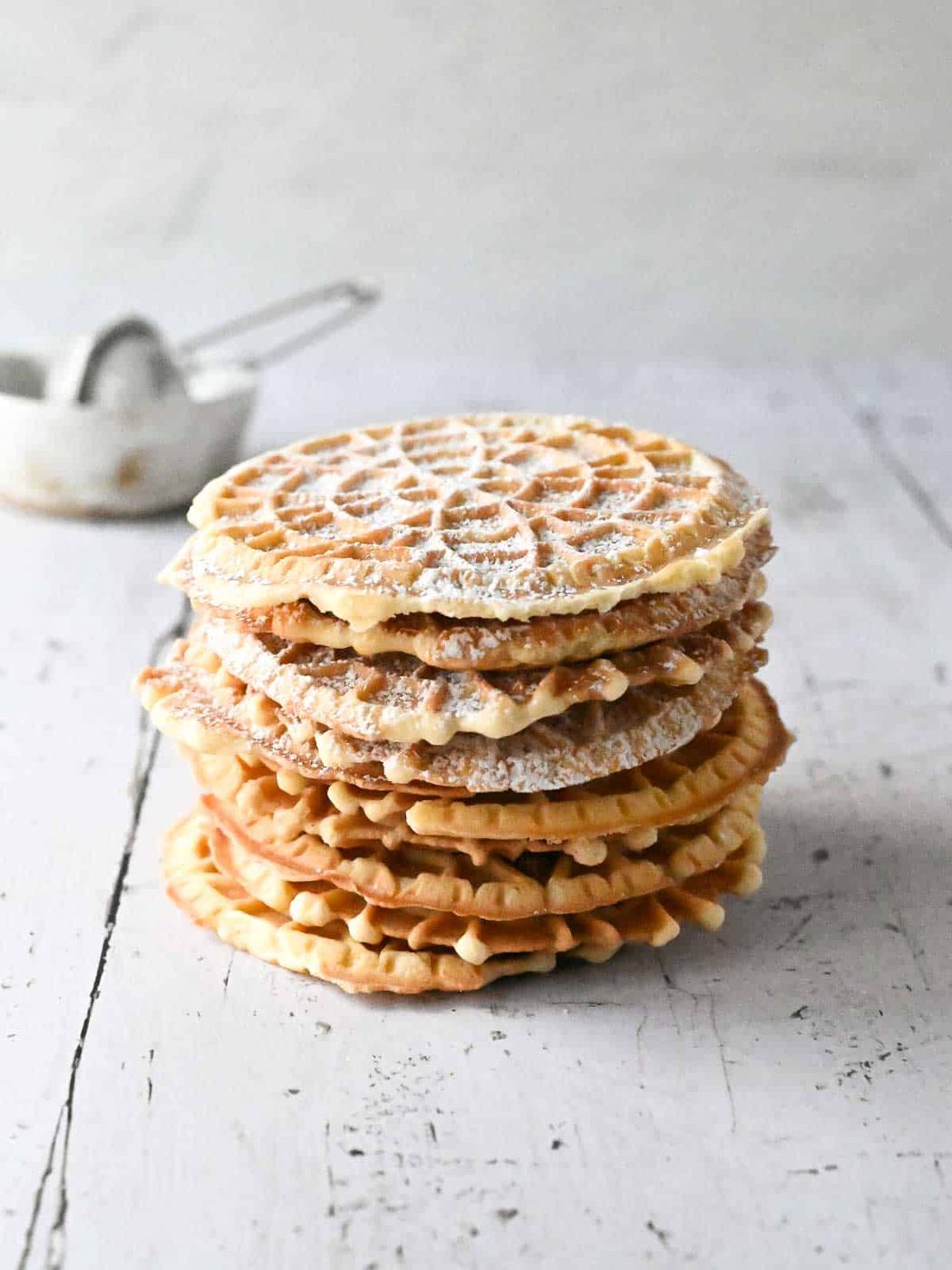 Lemon Pizzelle