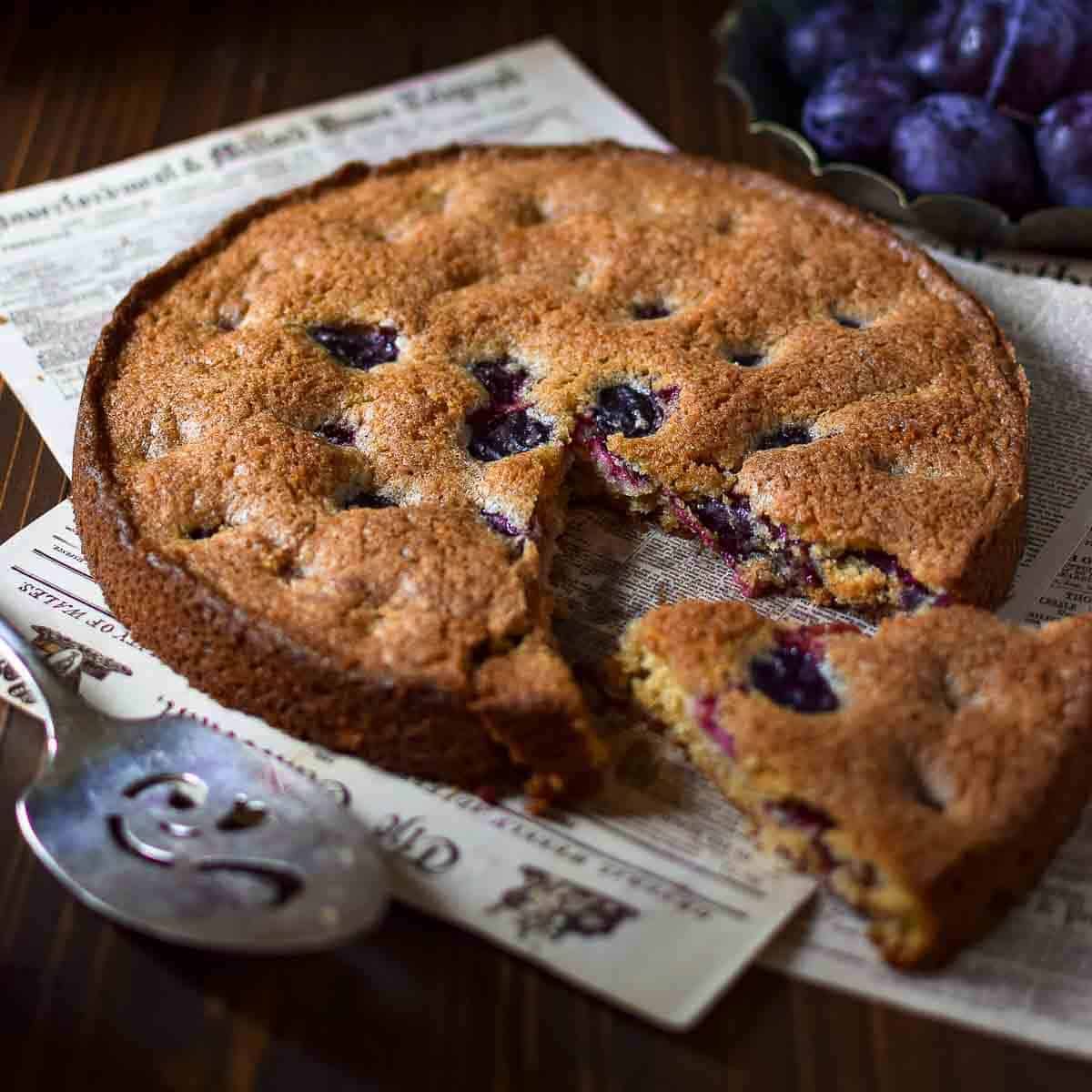 Summer Plum Cake