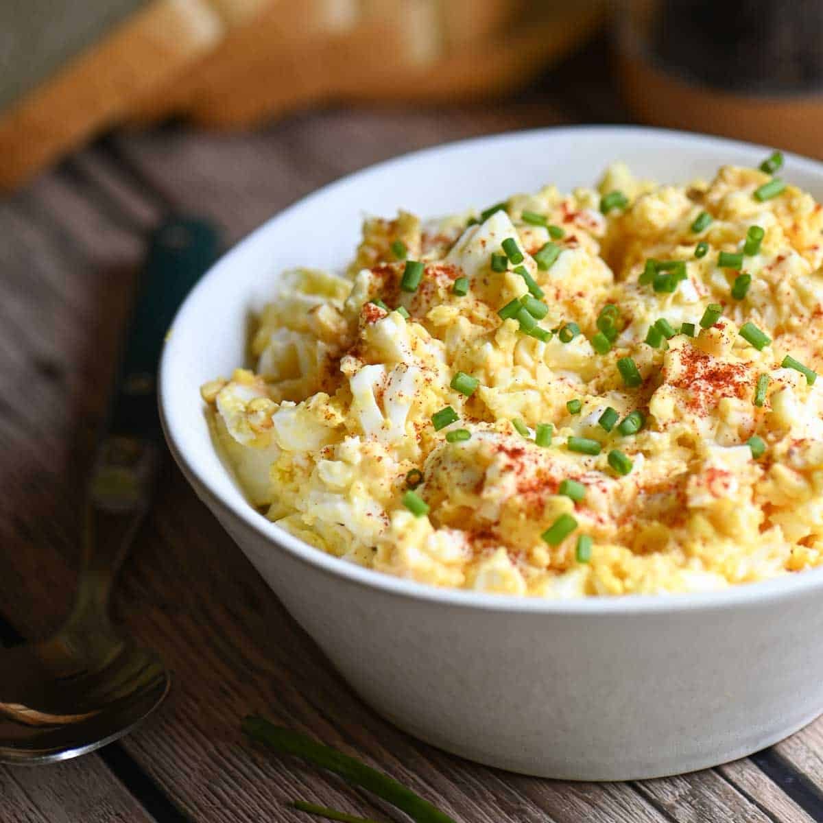 Egg Salad and Smoked Paprika And Chives