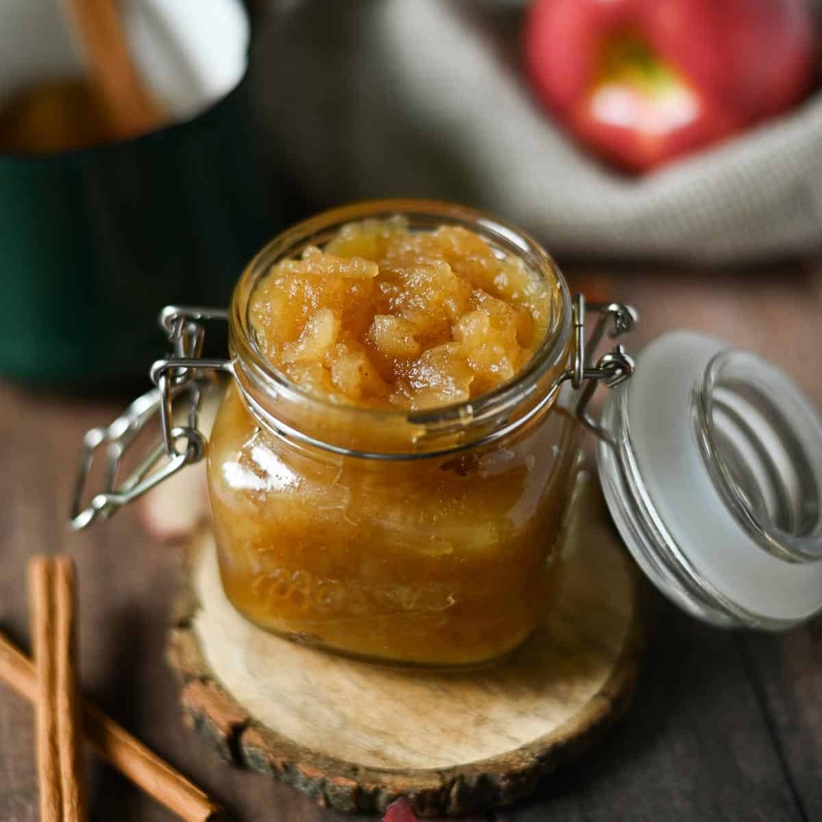 Honeycrisp Applesauce, plus Brown Sugar and Cinnamon