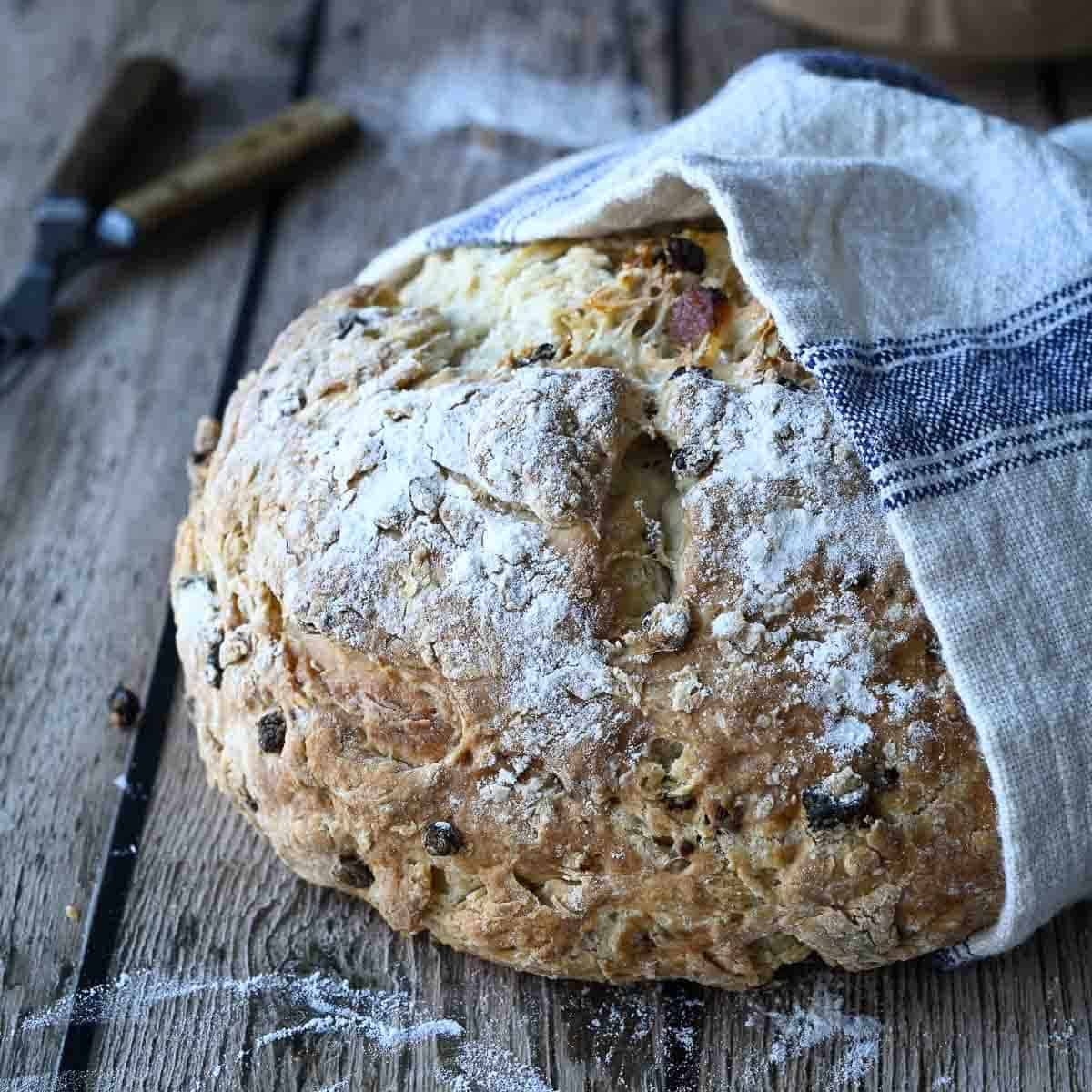 Irish Soda Bread and Currants and Apricots