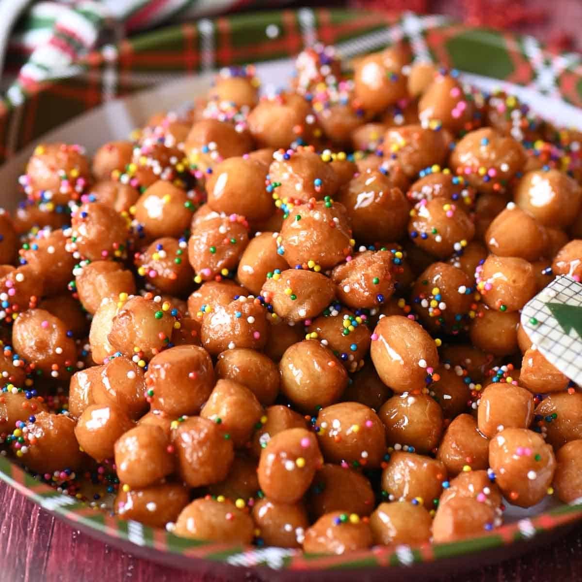 Italian Honey Balls, Struffoli