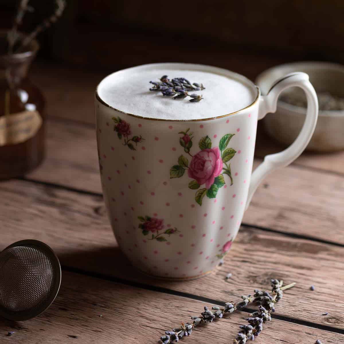 Lavender Tea Latte