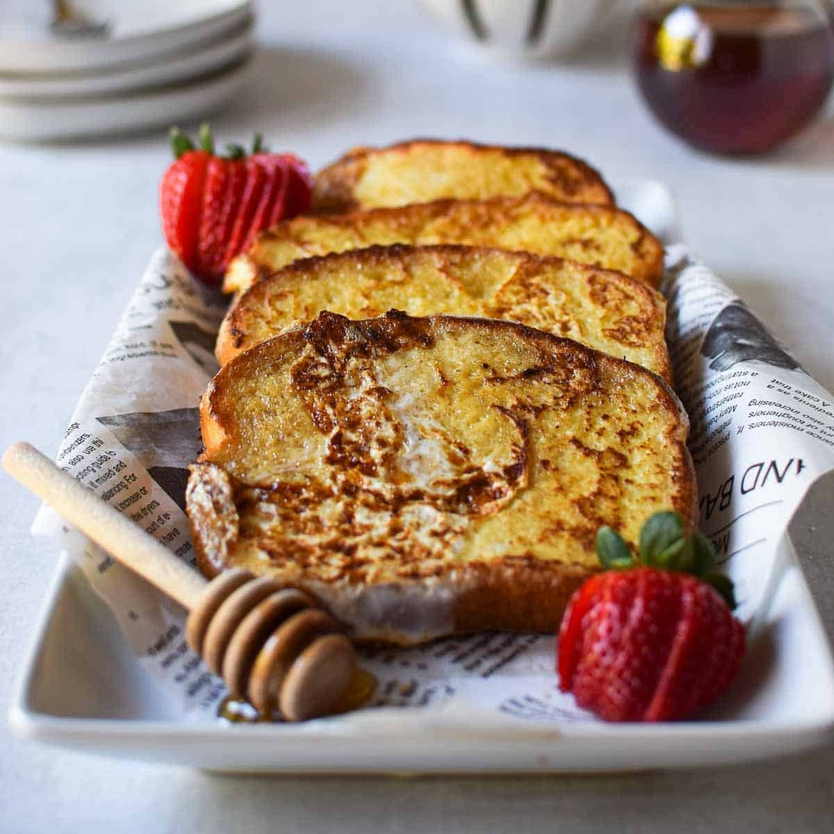 Leftover Buttermilk French Toast