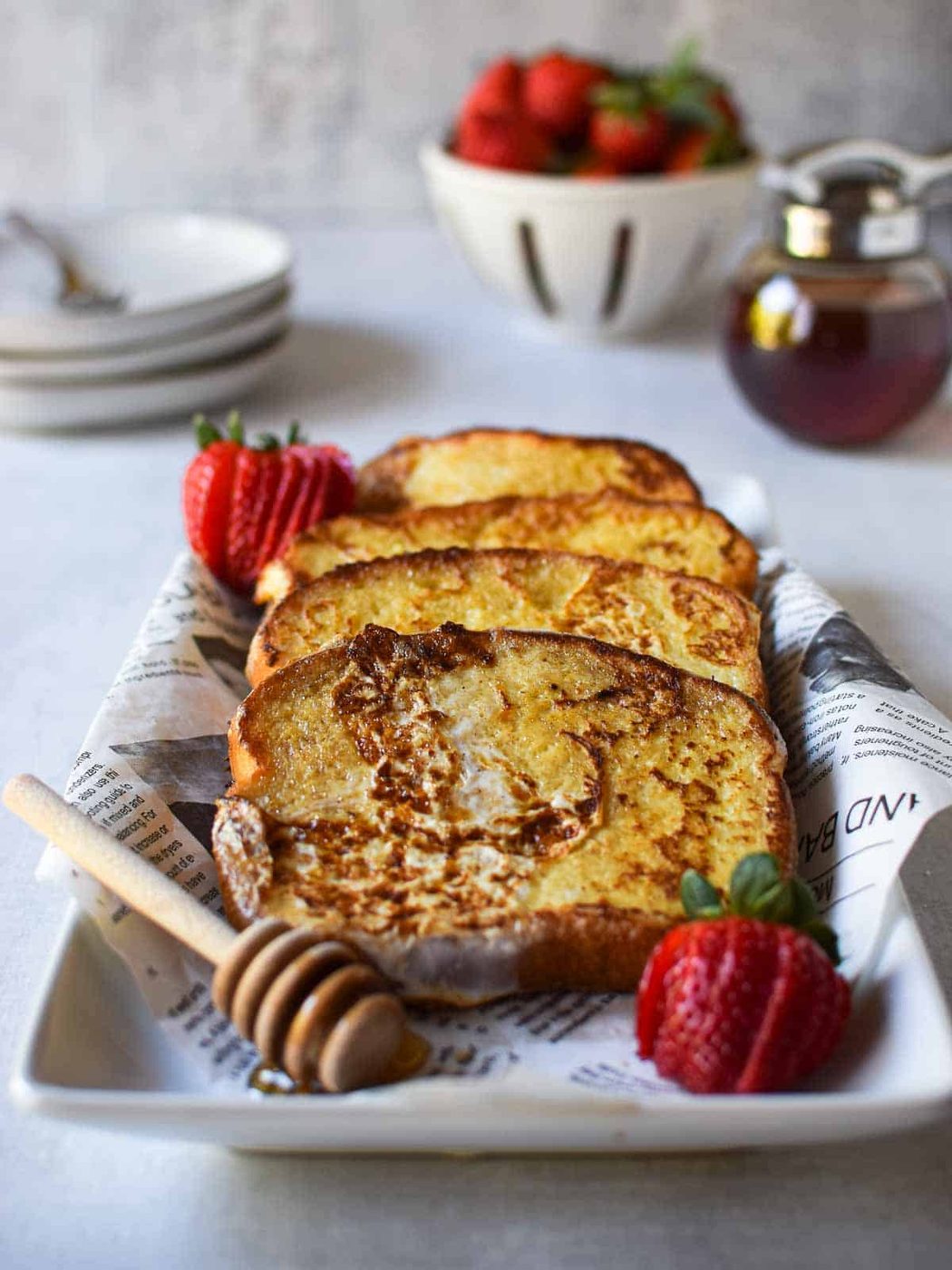 Leftover Buttermilk French Toast