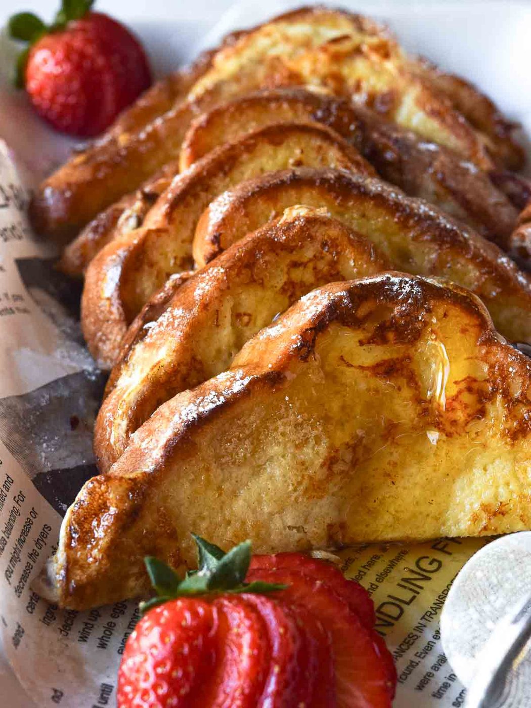 Leftover Buttermilk French Toast