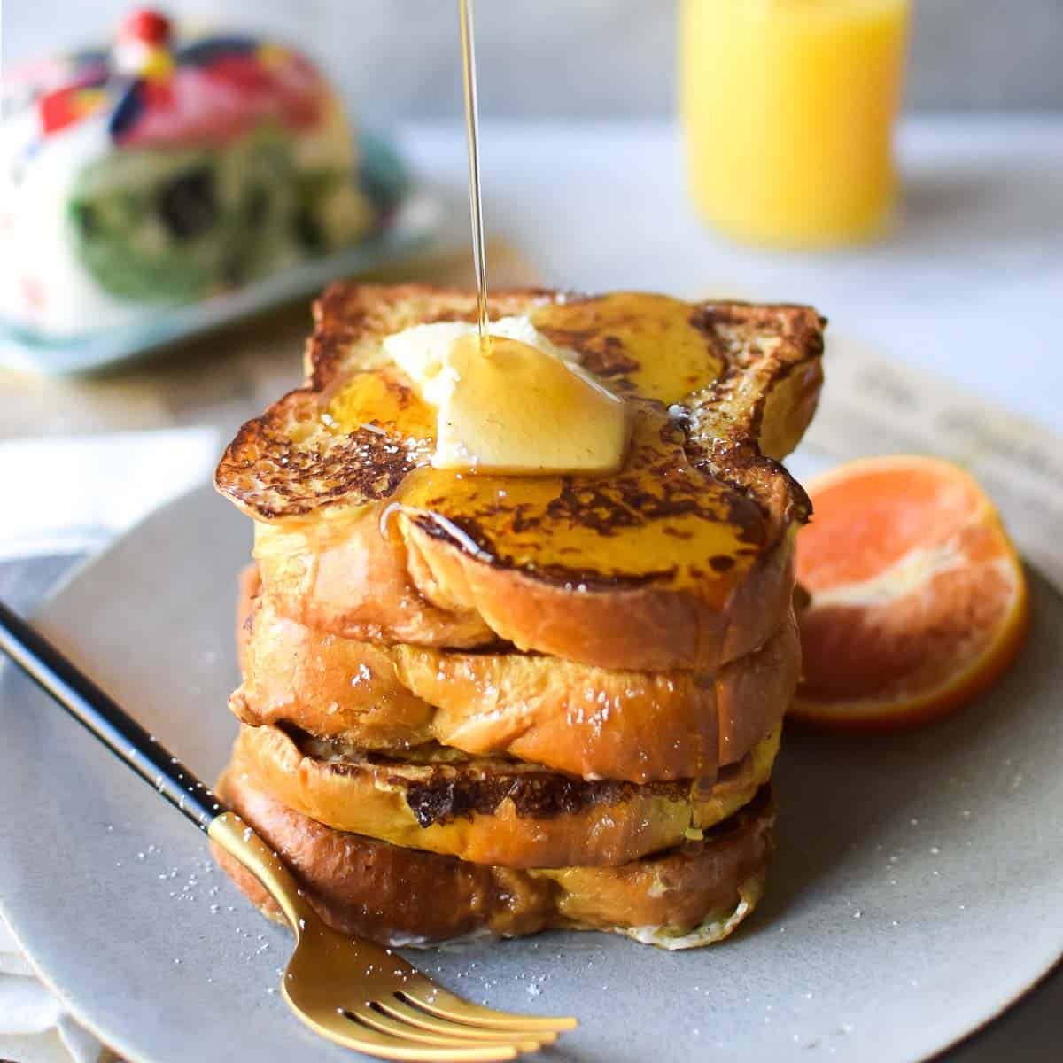 Orange and Cardamom French Toast
