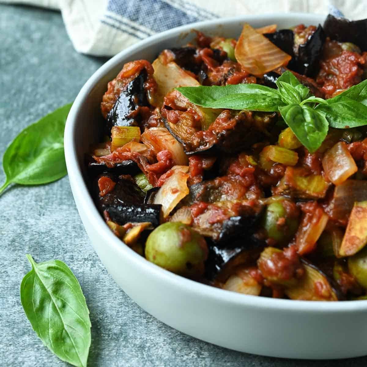 Sicilian Eggplant Caponata