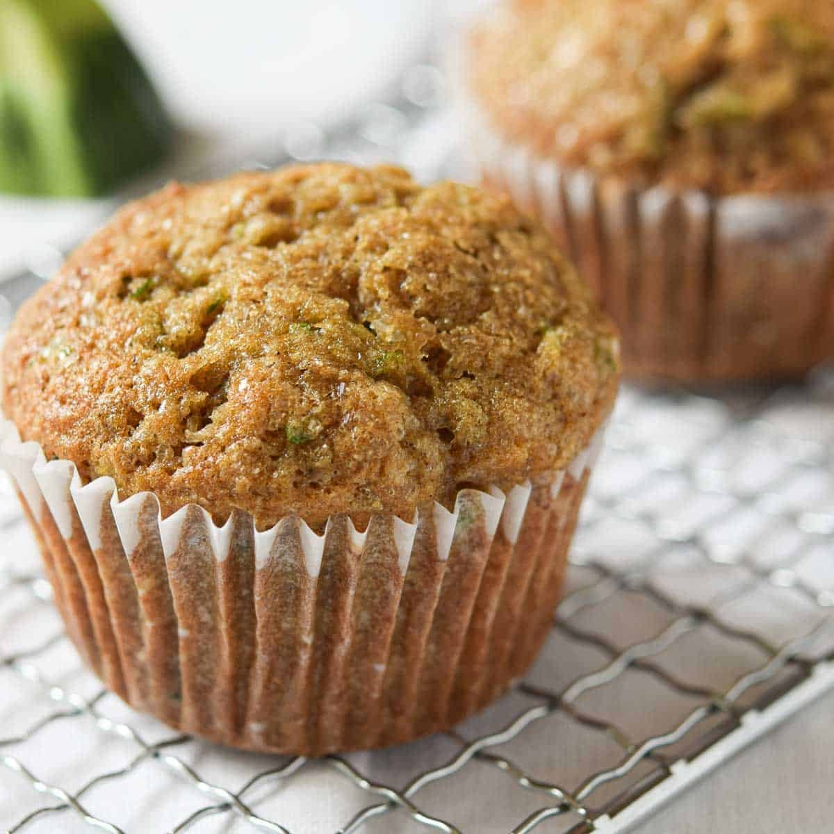 Zucchini Muffins and Applesauce