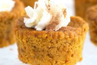 Decadent Keto Pumpkin Pie Cupcakes