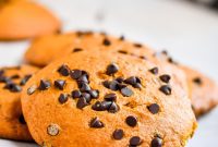 Supersized Pumpkin Chocolate Chip Cookies