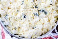 Creamy Spinach Artichoke Farfalle Delight