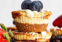 Cinnamon Swirl Keto Cheesecakes