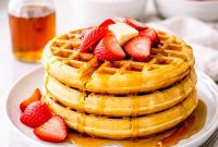 Effortless High-Protein Blender Waffles