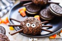 Spooky Simple Spider Sweets
