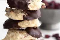 Keto Cranberry Almond Macaroon Delights