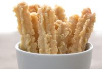 Golden Keto Cheese Crisps