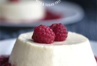 Indulgent Keto White Chocolate Panna Cotta