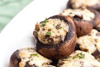 Decadent Keto Stuffed Mushrooms