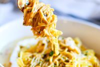Creamy Baked Brie Spaghetti