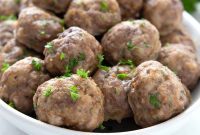 Ketogenic Comfort Meatballs