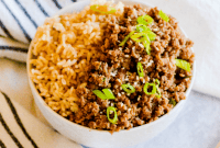 Wholesome Korean Beef and Brown Rice