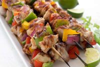Sizzling Fajita Chicken Skewers