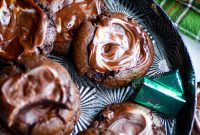 Decadent Andes Mint Chocolate Cookies