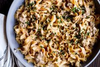 Effortless Ground Beef Stroganoff