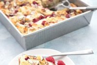 Swirled Keto Raspberry Cream Cheese Coffee Cake