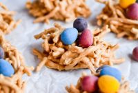 Easter Bird Nest Haystack Cookies