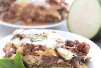 Low Carb Zucchini Lasagna