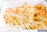 Crispy Ritz Cracker Chicken Casserole