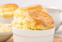 Fluffy Keto Cheese Soufflés