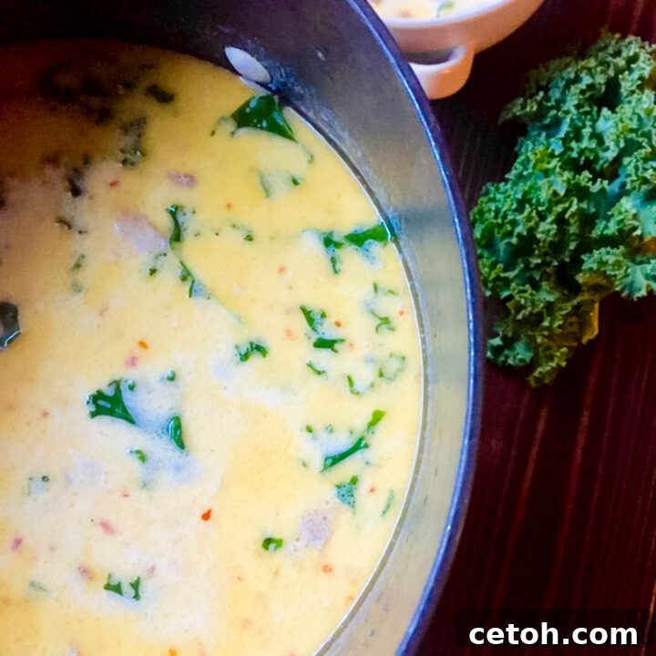 Olive Garden Zuppa Toscana Copycat Recipe for a taste of Italy.