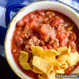 Texas Slow Cooker Chili (Freezer Meal) for convenient dinners.