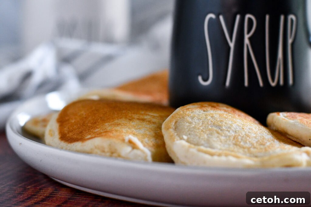 Enjoy a stack of warm, fluffy eggless pancakes with this easy recipe! Perfect for when you’re out of eggs or need an allergy-friendly breakfast.
