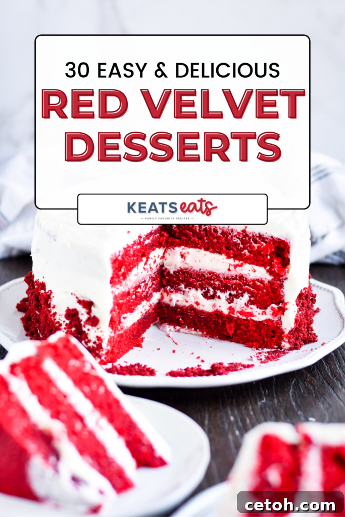 From traditional cakes and cupcakes to inventive brownies and cheesecakes, we've got you covered with 30 irresistible recipes.
