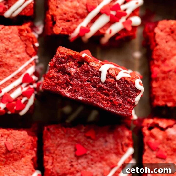 Red Velvet Brownies