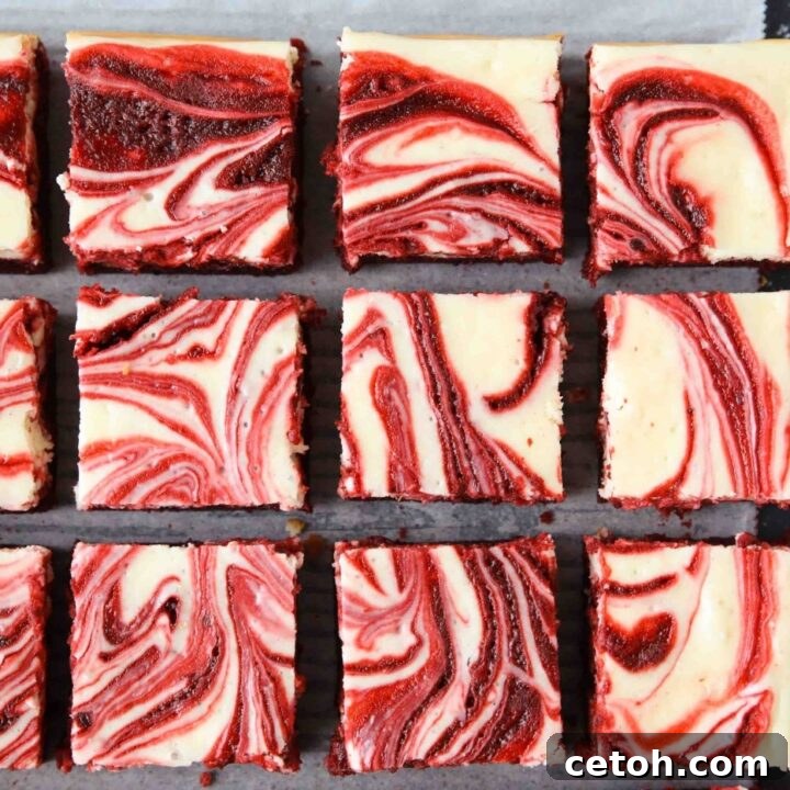 Red Velvet Cheesecake Brownies