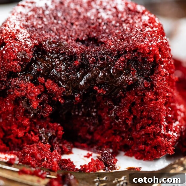 Red Velvet Lava Cake