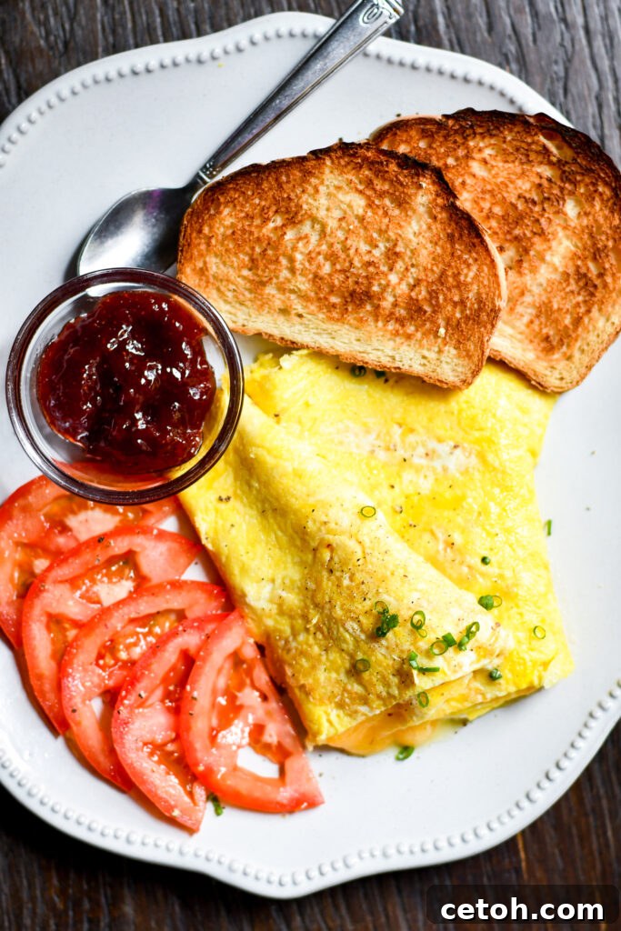 Achieve breakfast perfection with Gordon Ramsay's signature cheesy omelette recipe. Simple, rich, and delicious.