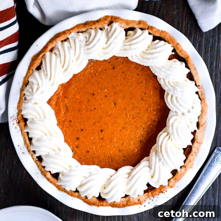 Looking for the best pumpkin pie recipe? This easy homemade pumpkin pie is creamy, delicious, and perfect for the holidays