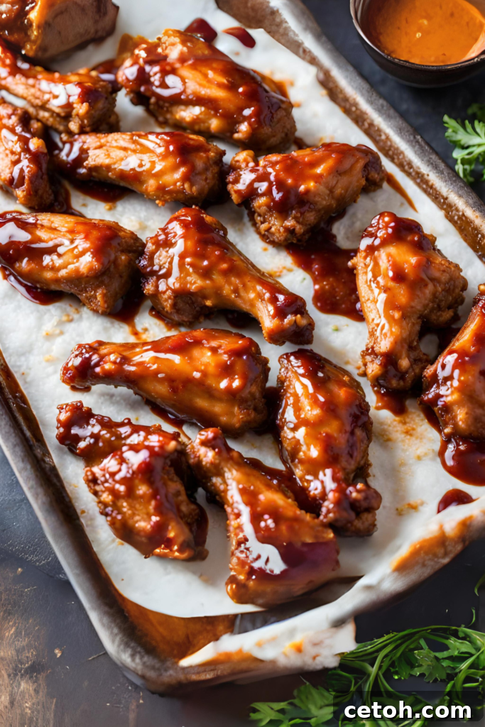 Get ready to savor the perfect blend of sweet and savory with our Sticky BBQ Wings recipe.