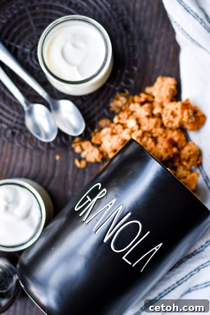 Discover the joy of homemade gluten-free granola. Easy recipe for a delicious, wholesome snack.
